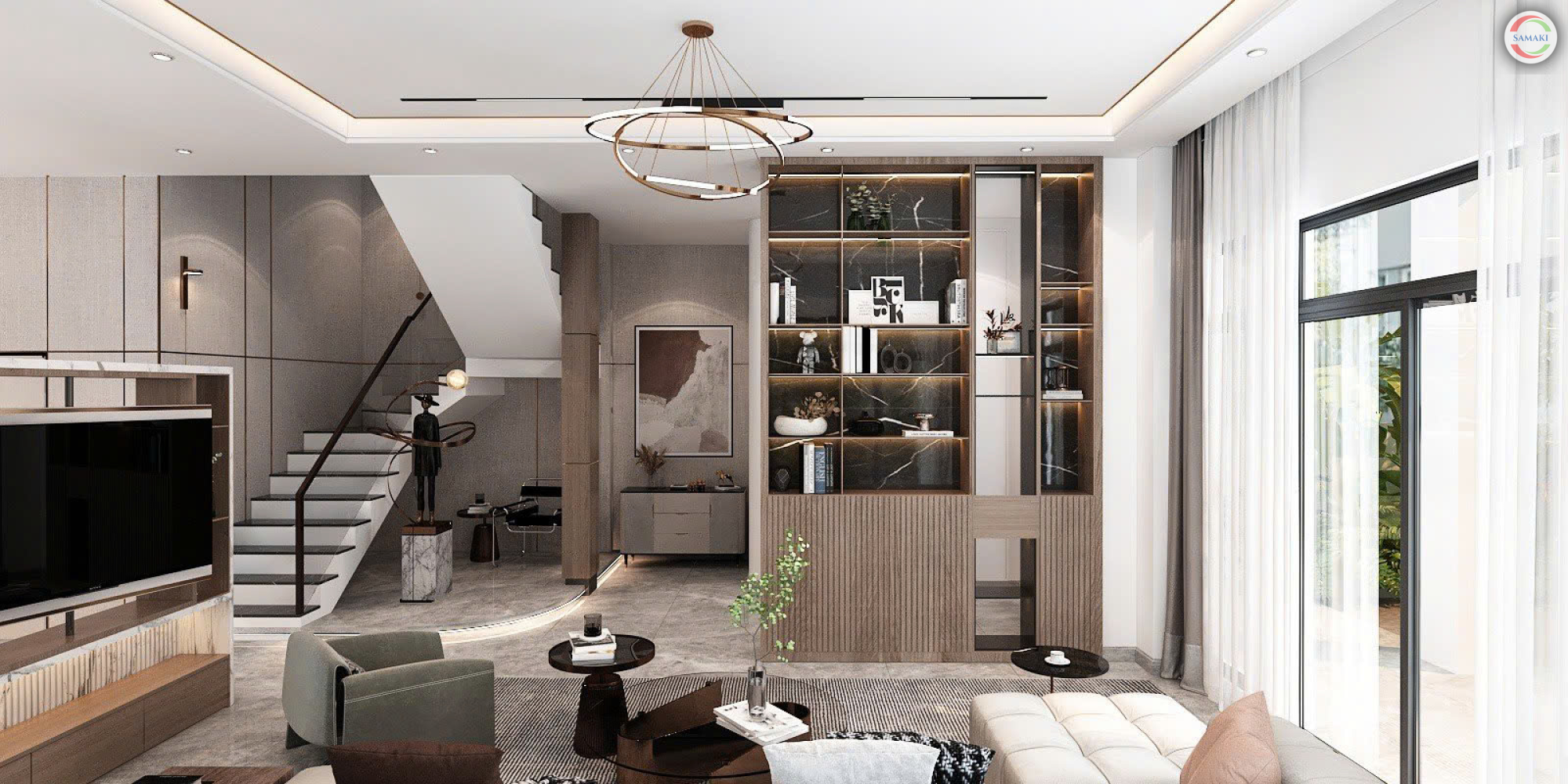 NỘI THẤT BIỆT THỰ PHONG CÁCH LUXURY