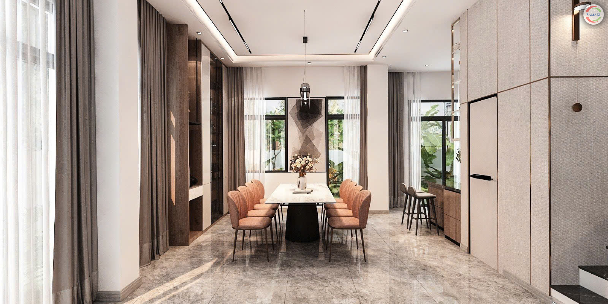 NỘI THẤT BIỆT THỰ PHONG CÁCH LUXURY