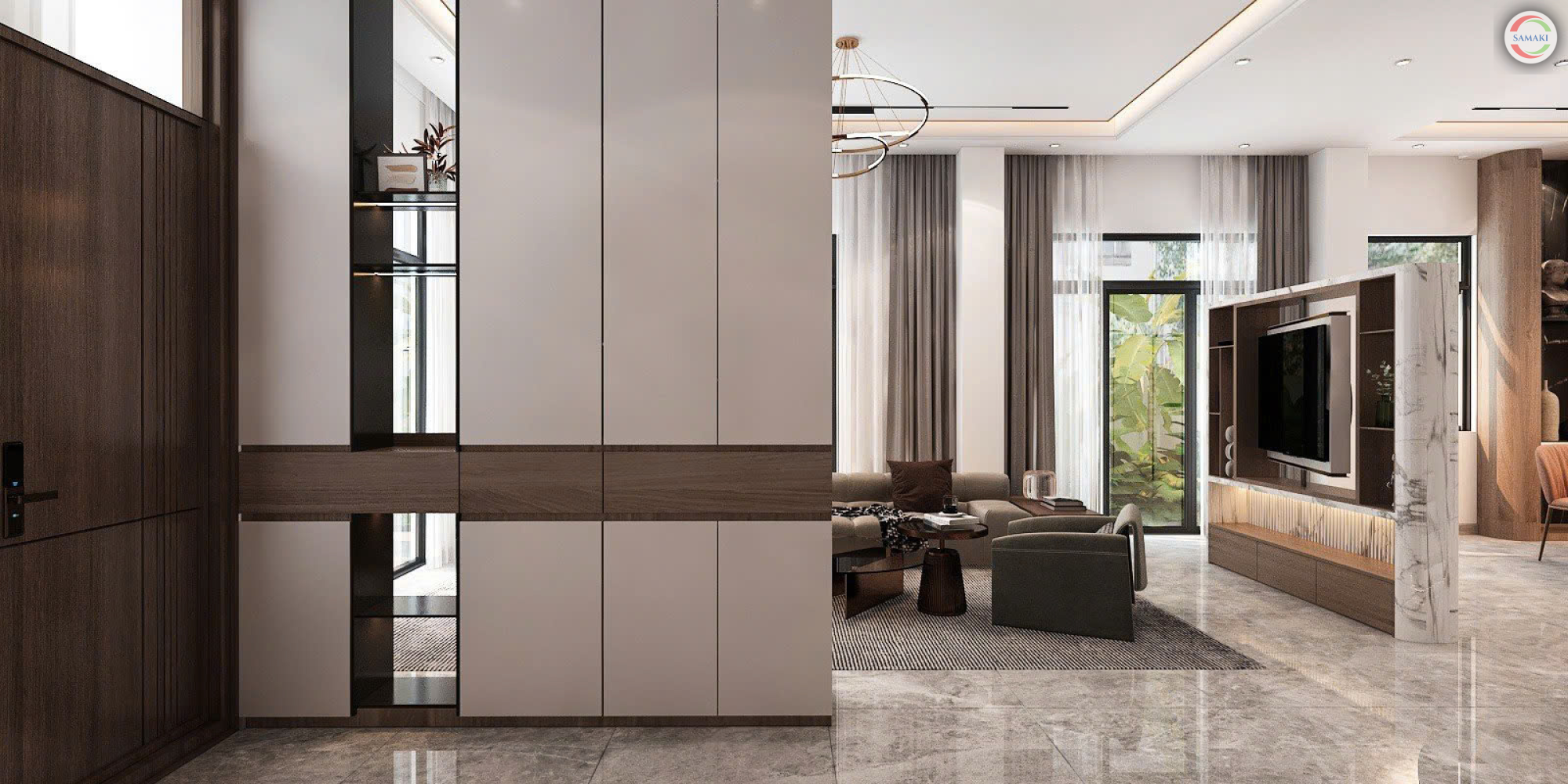 NỘI THẤT BIỆT THỰ PHONG CÁCH LUXURY