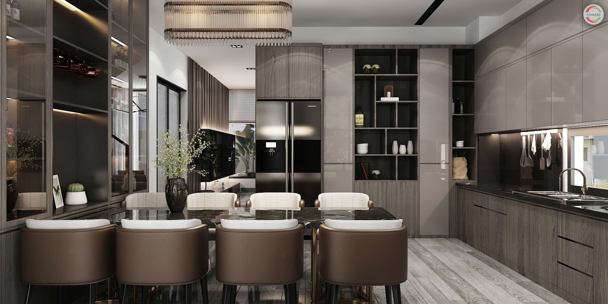Nội Thất Biệt Thự Phong Cách Luxury 