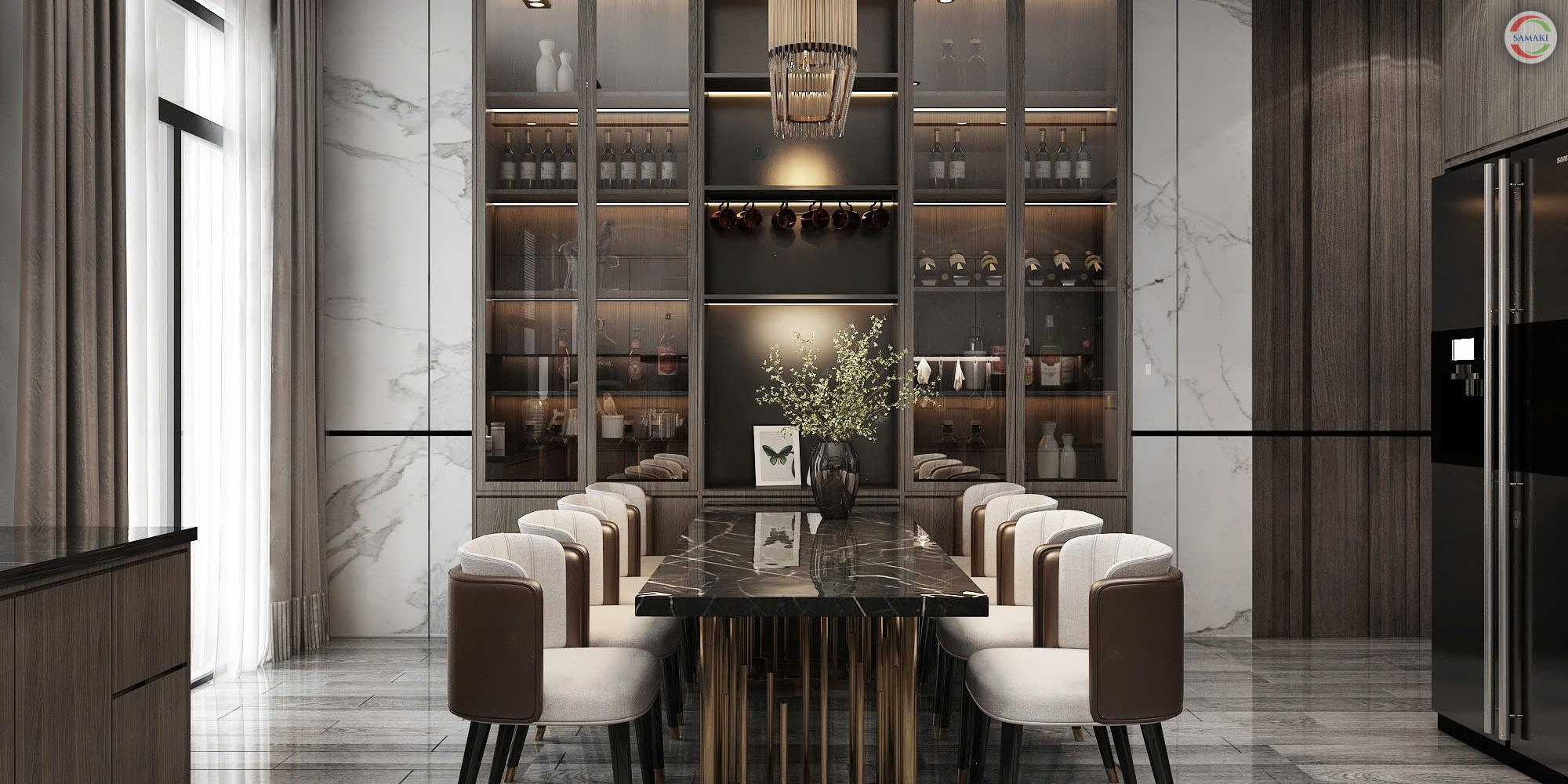 Nội Thất Biệt Thự Phong Cách Luxury 