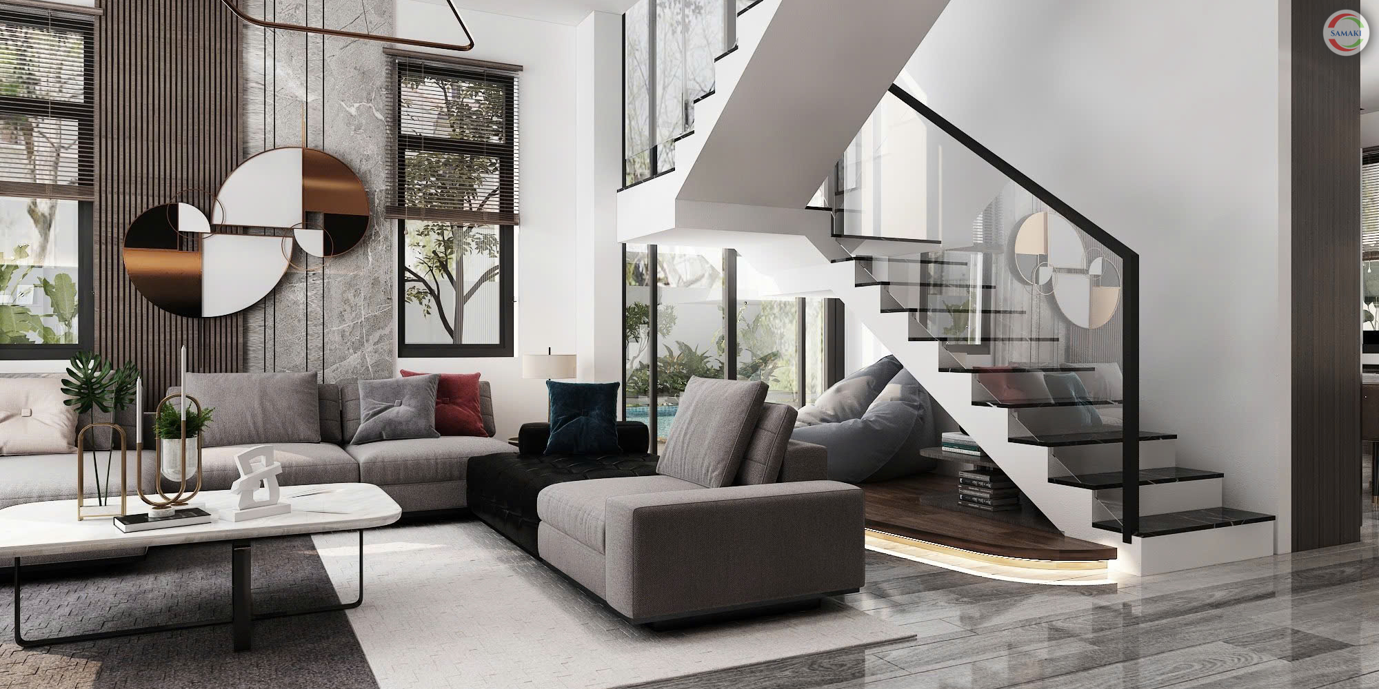 Nội Thất Biệt Thự Phong Cách Luxury 