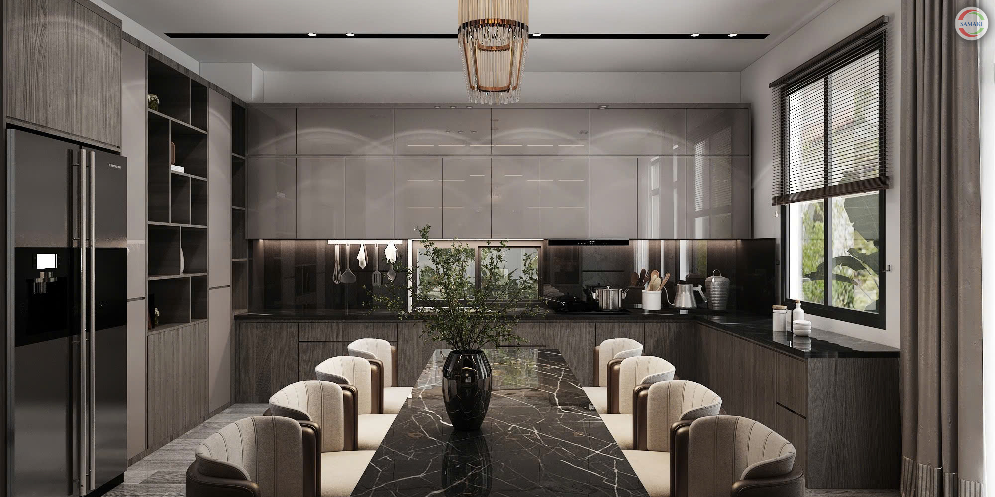 Nội Thất Biệt Thự Phong Cách Luxury 