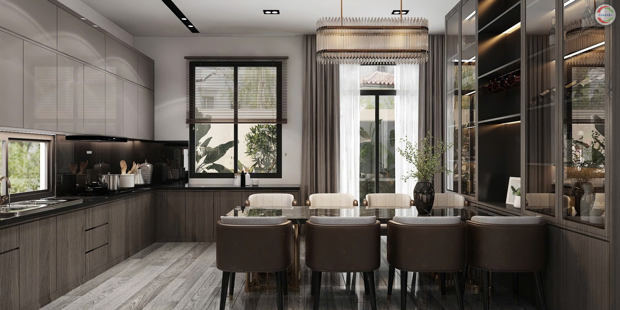 Nội Thất Biệt Thự Phong Cách Luxury 