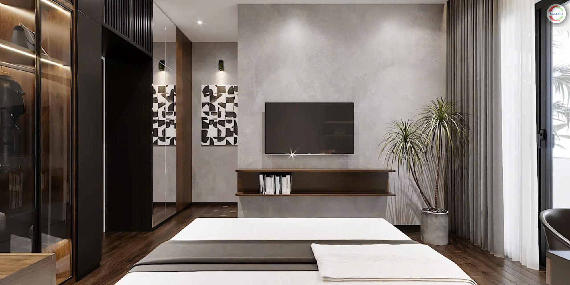 Phòng Ngủ Phong Cách Hiện Đại