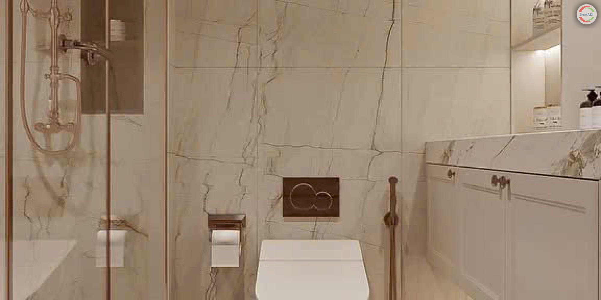 Nhà Vệ Sinh Phong Cách Luxury