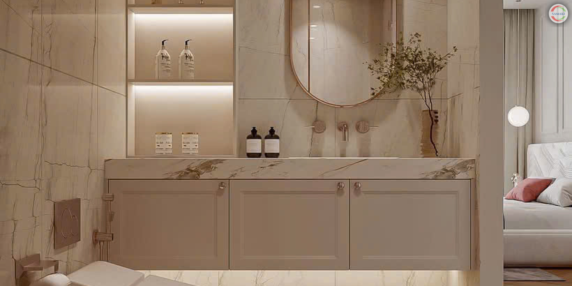 Nhà Vệ Sinh Phong Cách Luxury