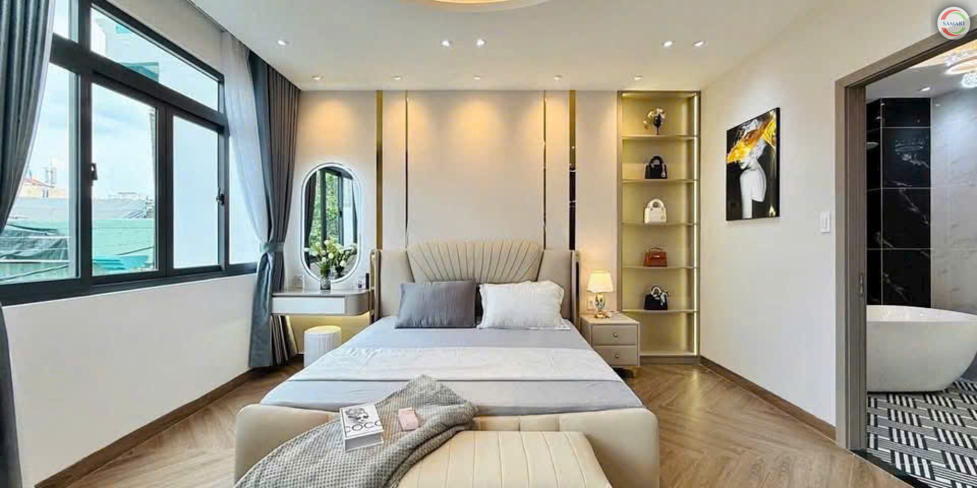 phong cách nhà phố hiện đại