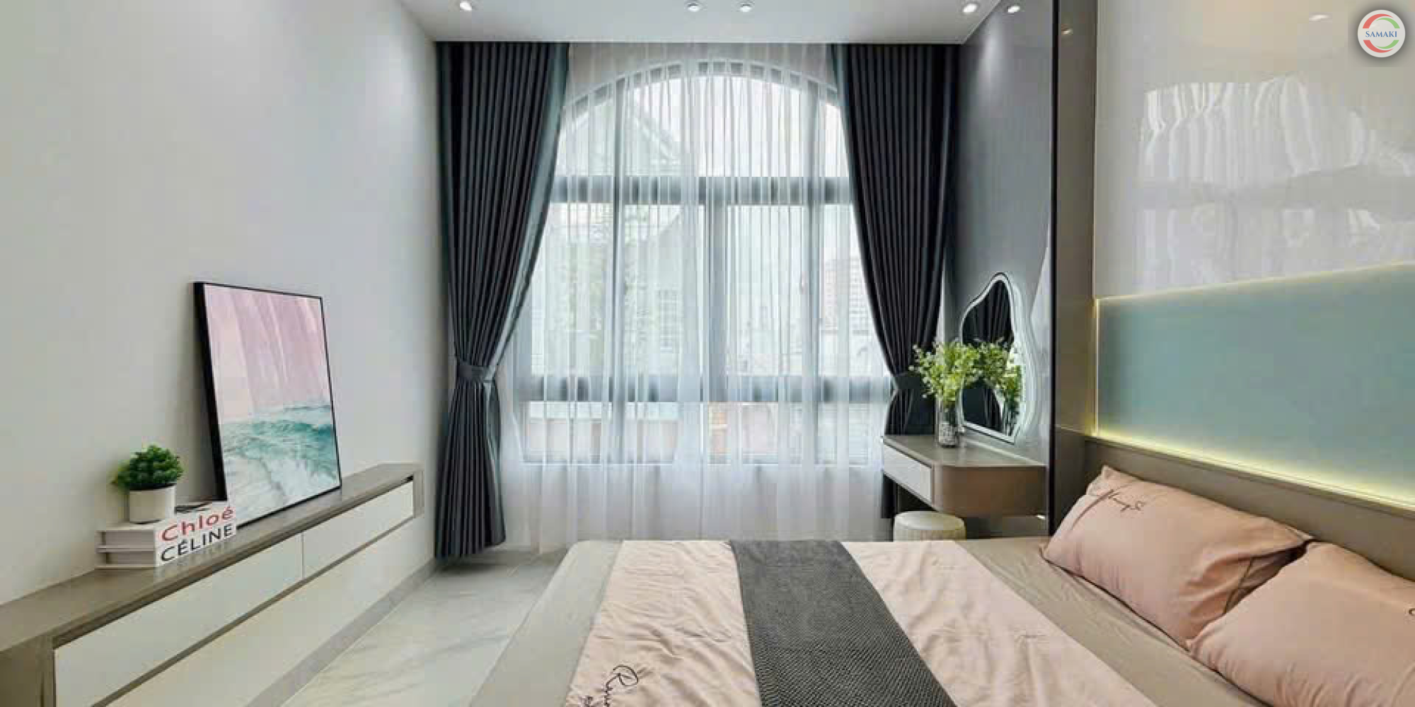 phong cách nhà phố hiện đại