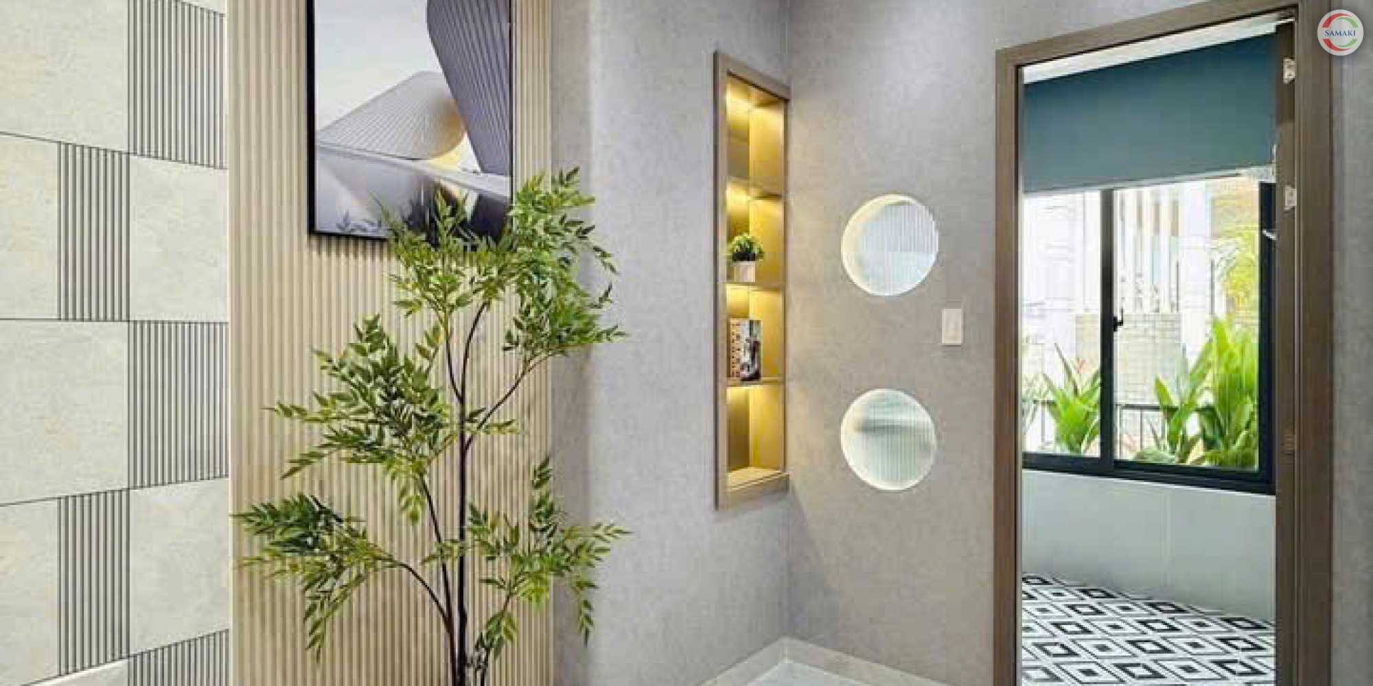 phong cách nhà phố hiện đại
