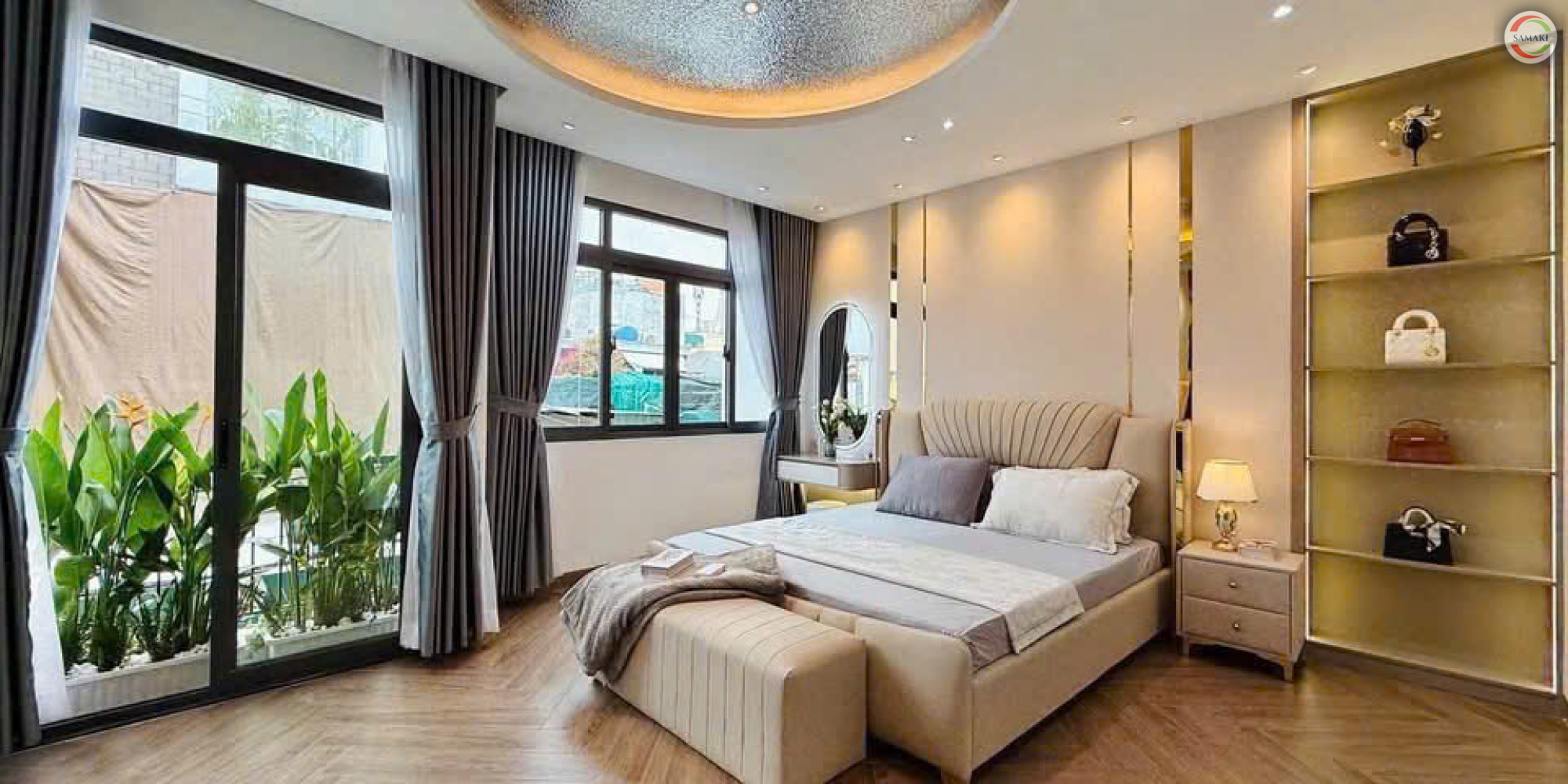 phong cách nhà phố hiện đại