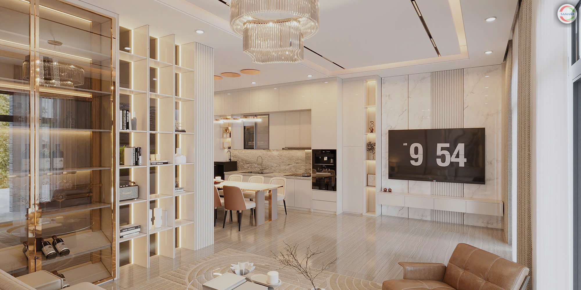 Nội Thất Nhà Phố Luxury