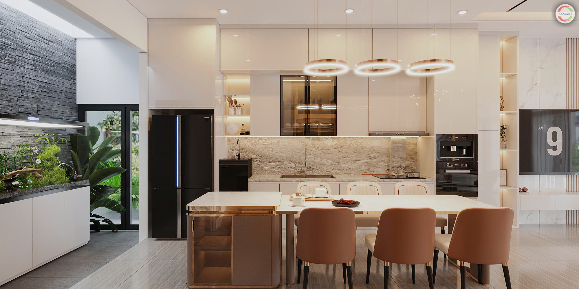 Nội Thất Nhà Phố Luxury