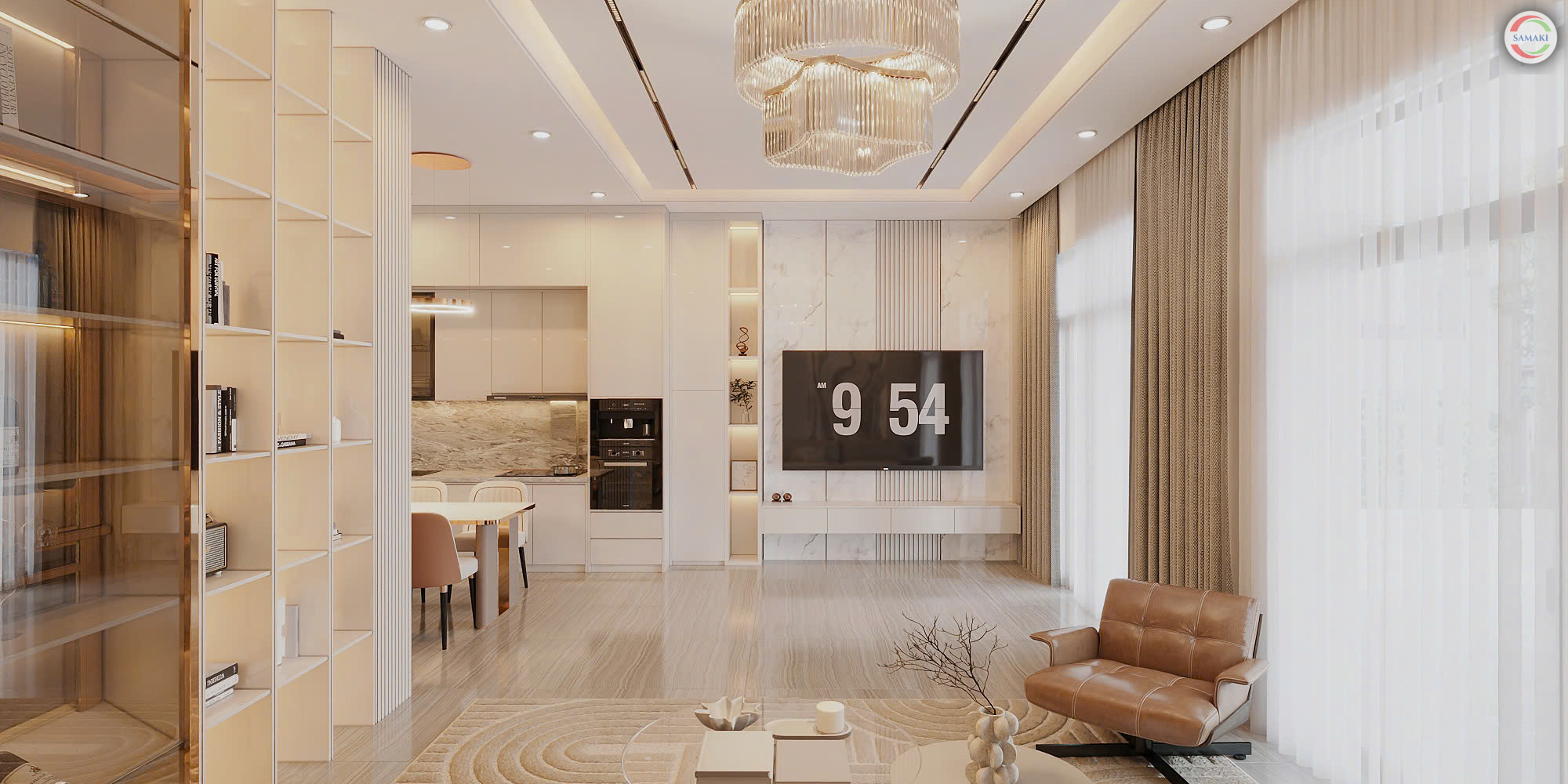 Nội Thất Nhà Phố Luxury