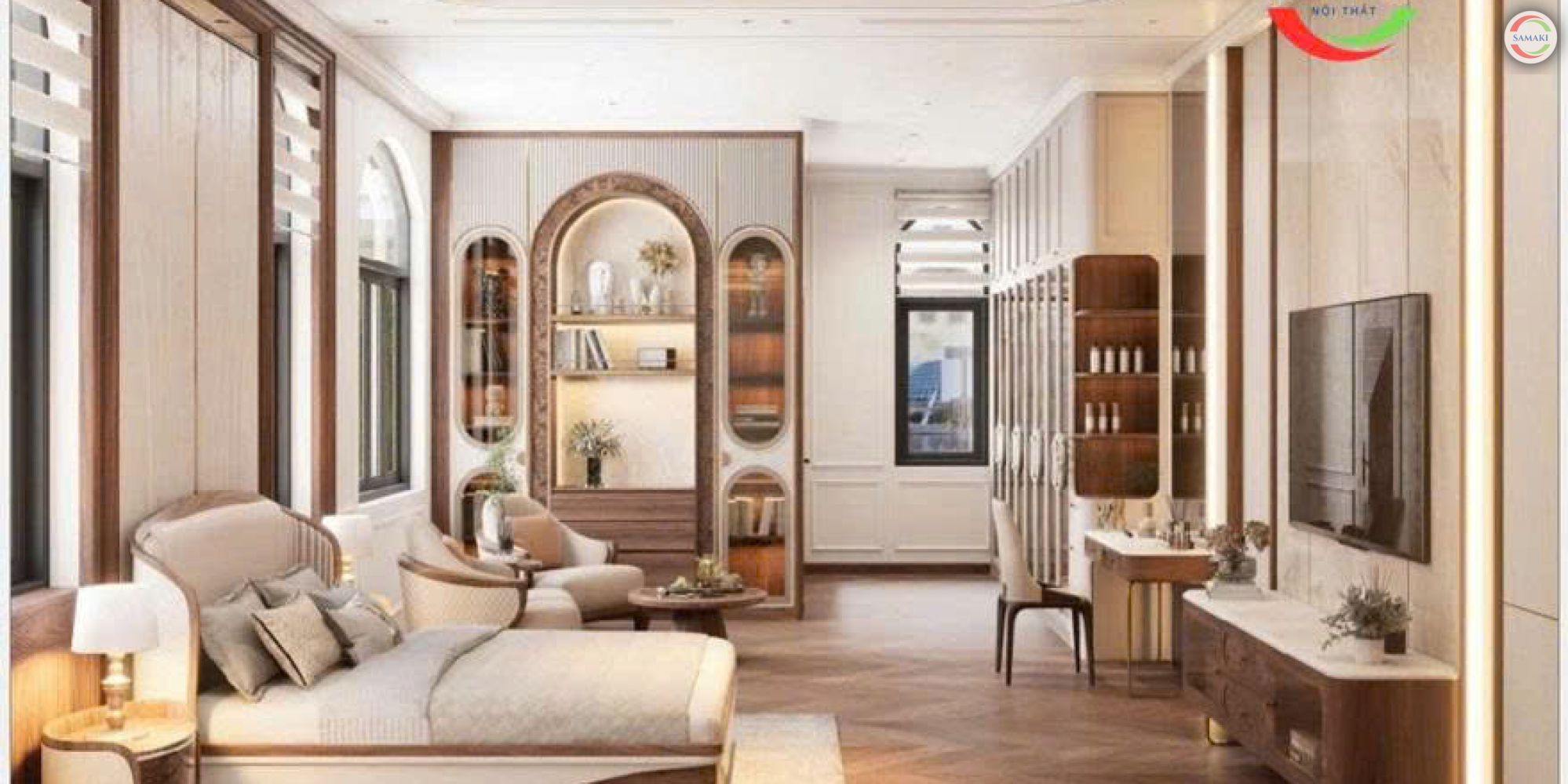 Biệt Thự tân cổ điển Đồng Tháp nhà Út Lửa - Giàu