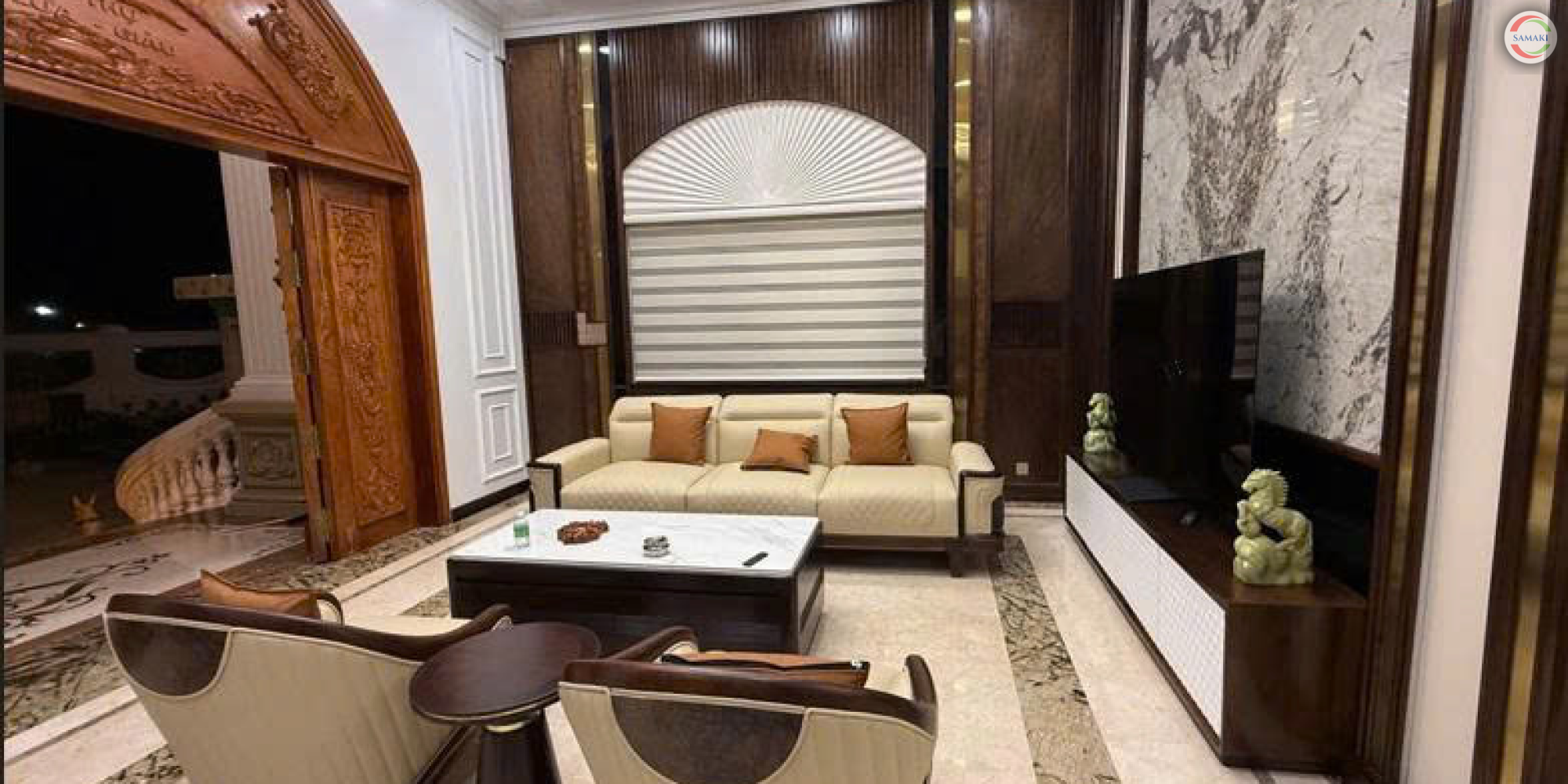 Biệt Thự tân cổ điển Đồng Tháp nhà Út Lửa - Giàu