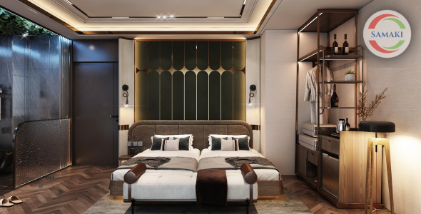 THIẾT KẾ NỘI THẤT KHÁCH SẠN CAO CẤP