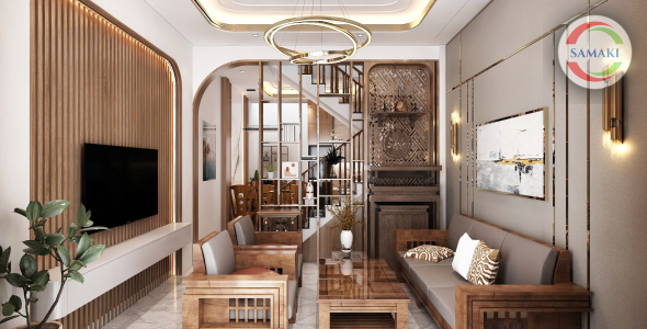 Nội Thất Nhà Phố Phong Cách Hiện Đại
