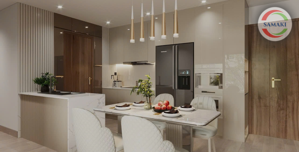 nội thất chung cư phong cách luxury quận 9