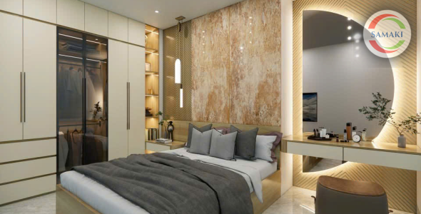 Phòng Ngủ Phong Cách Hiện Đại Luxury
