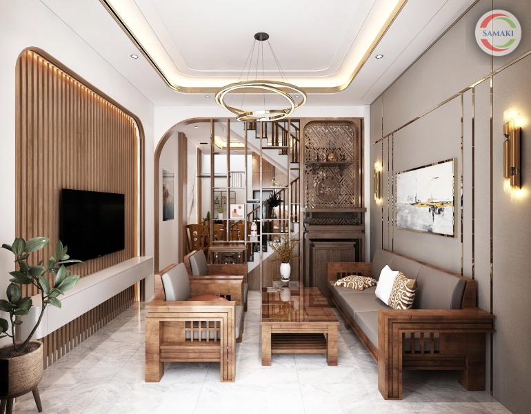 Nội Thất Nhà Phố Phong Cách Hiện Đại