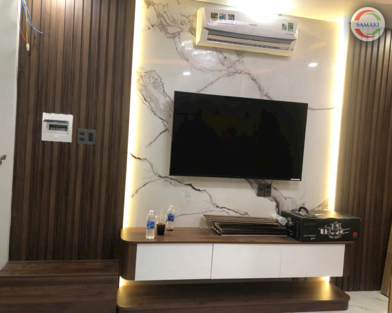 thi công thực tế nhỏ xinh