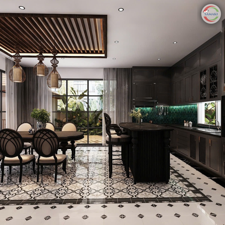NỘI THẤT VILLA PHONG CÁCH INDOCHINE