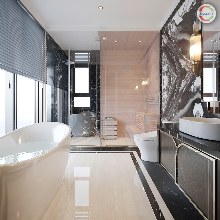 NHÀ VỆ SINH PHONG CÁCH LUXURY
