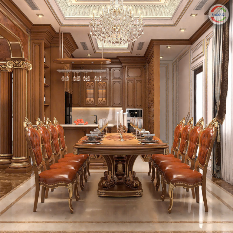 Nhà Bếp Phong Cách Tân Cổ Điển