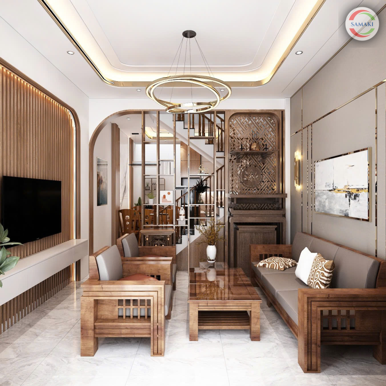 Nội Thất Nhà Phố Phong Cách Hiện Đại