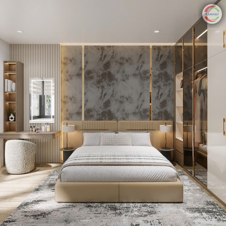 Phòng Ngủ Phong Cách Luxury