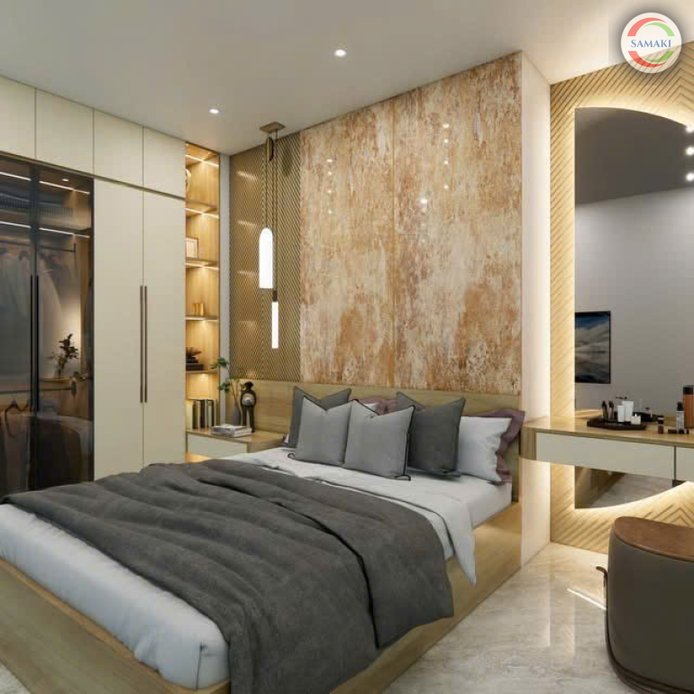 Phòng Ngủ Phong Cách Hiện Đại Luxury
